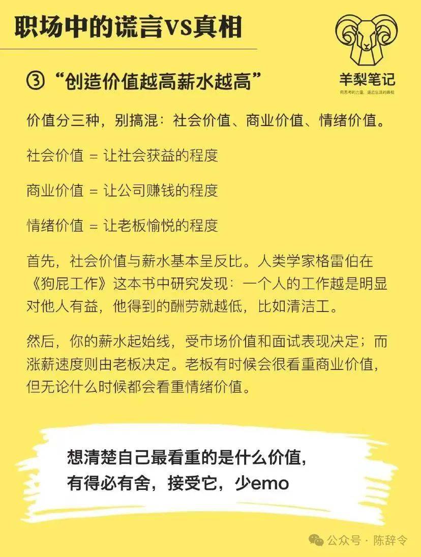 职场5大谎言与真相的区别是什么?(图4) 职场5大谎言与真相的区别是什么?(图4)